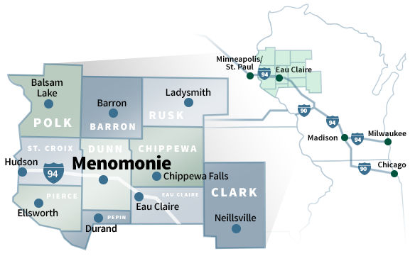 regional map