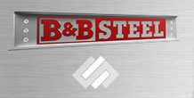 B & B Steel's Logo